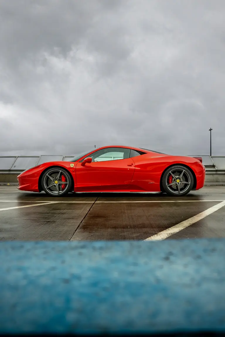 Ferrari 458 Italia side profile
