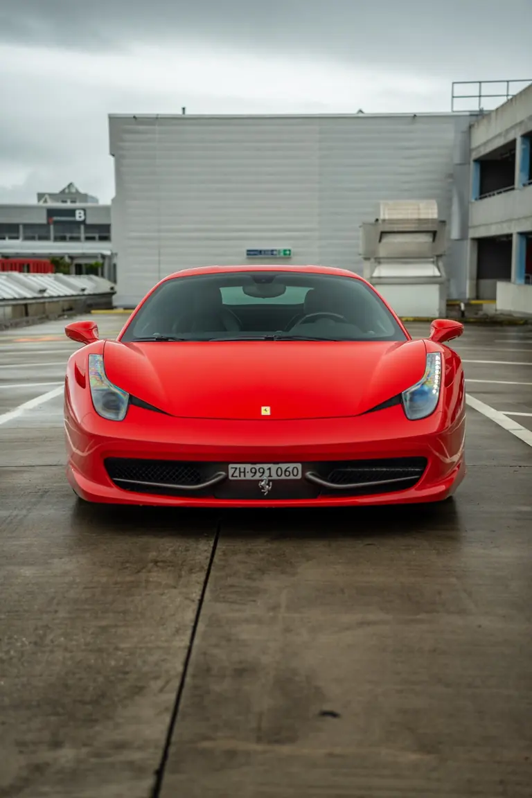 Ferrari 458 Italia front view