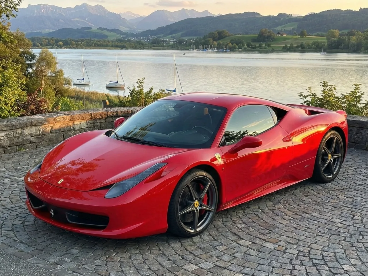 Ferrari 458 a Zurigo