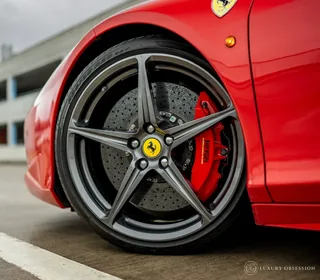 Ferrari 458 Italia Rad- und Bremsdetail