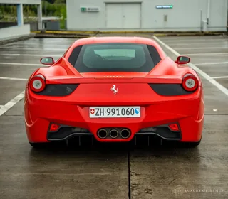 Ferrari 458 Italia Heckansicht