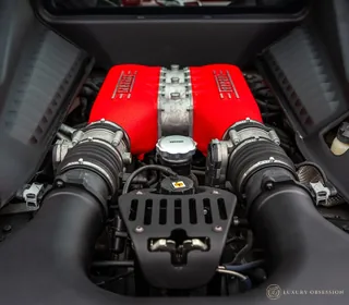 Ferrari 458 Italia V8-Motorraum